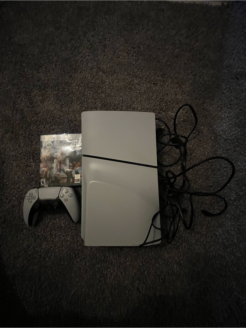 White PlayStation 5 Disc Console Bundle with Controller